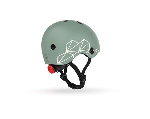 SCOOTANDRIDE  Kask XXS-S dla dzieci 1-5 lat Green 