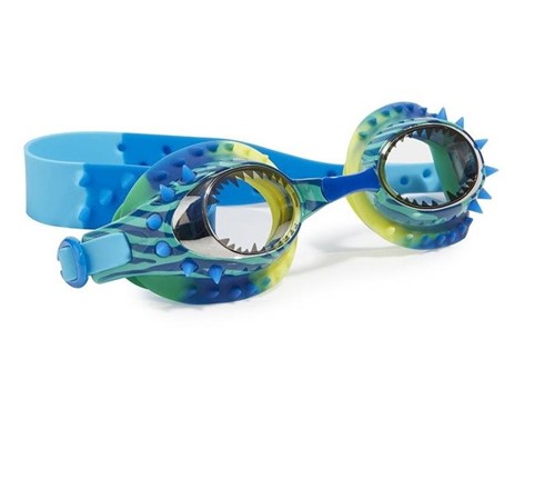 Bling2O Okulary do pływania Dinozaur Niebieskie