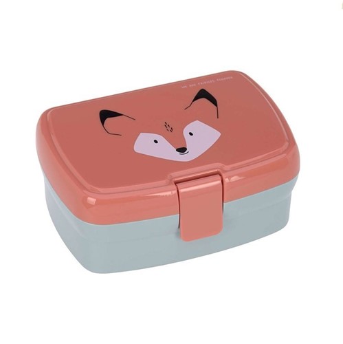 Lassig Lunchbox + Tritanowa butelka bidon Lis