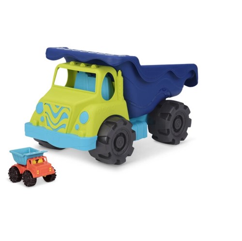 B. Toys ciężarówka olbrzym i akcesoria do piasku