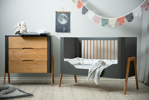 Troll Nursery komoda TORSTEN grey