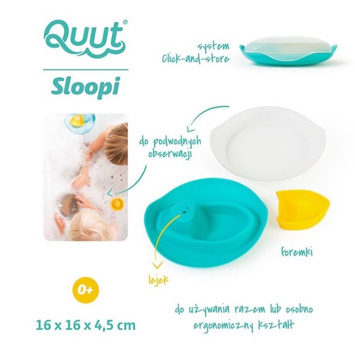 QUUT Foremka do piasku i do kąpieli Łódka Sloopi