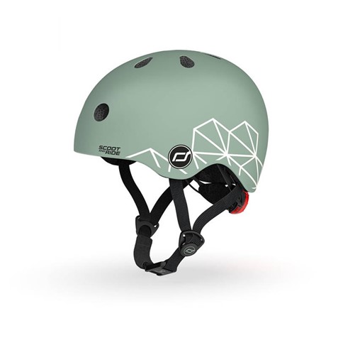 SCOOTANDRIDE  Kask XXS-S dla dzieci 1-5 lat Green 