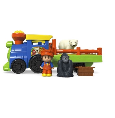 Fisher Price Little People Pociąg ze Zwierzakami