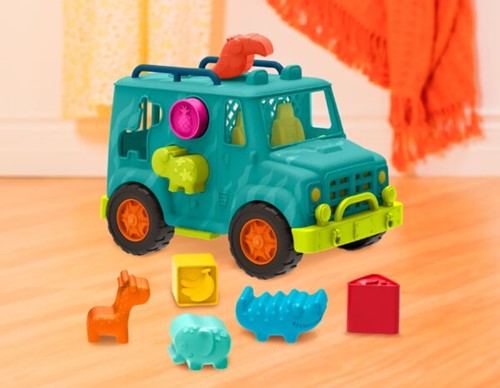 B. Toys ciężarówka sorter dla zwierząt z klockami