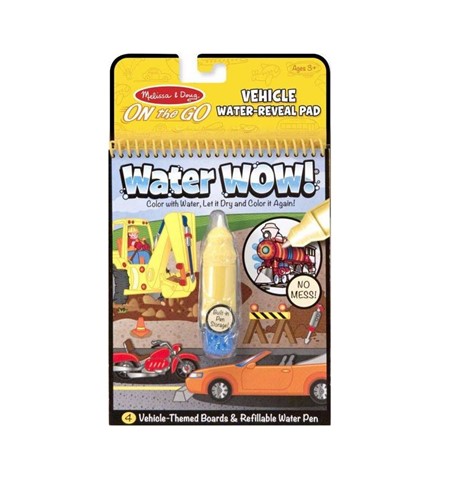 Melissa & Doug Wodna kolorowanka Water Vehicels