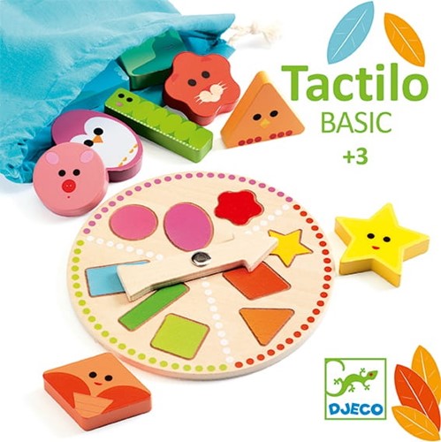 Djeco Drewniana gra lotto TACTILO BASIC