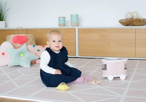 TODDLEKIND Mata do zabawy piankowa Nordic Pink