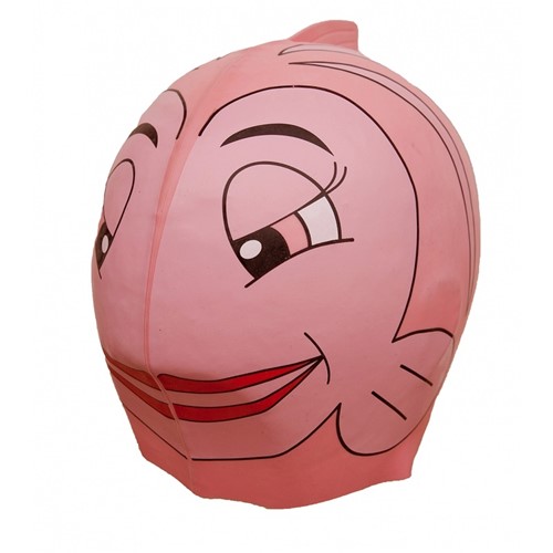 SwimFin Silikonowy czepek dla dzieci różowy