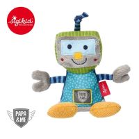 SIGIKID Pluszowa grzechotka Robot Papa&Me