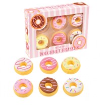 Rex London Gumki do zmazywania 6 szt. Donut