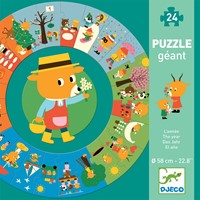 Djeco Puzzle kartonowe gigant "PORY ROKU"