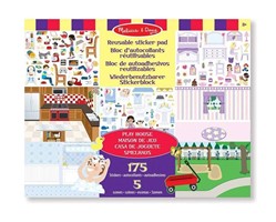 Melissa & Doug naklejki wielokrotnego użytku Domek