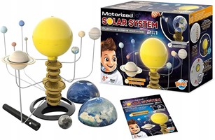 Buki Ruchomy Układ Słoneczny oraz Ziemia Księżyc - zabawka 2 w 1