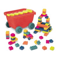 B. Toys wózek z kolorowymi klockami