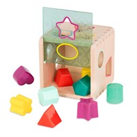 B. Toys drewniana kostka-sorter kształtów kolorów